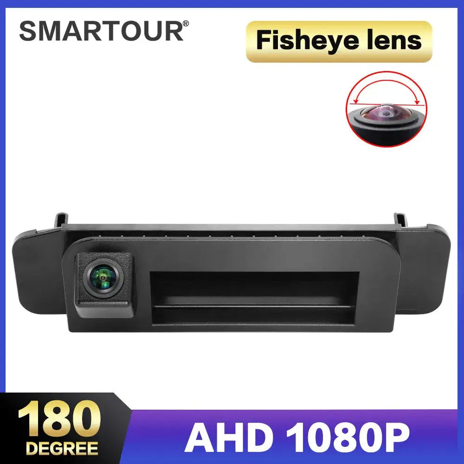 Reversing Camera For Mercedes Benz C Class W205 CLA W117 Car Trunk Handle Rear View Reversing 180 Degree Parking Camera by InterCyprus Trading Ltd