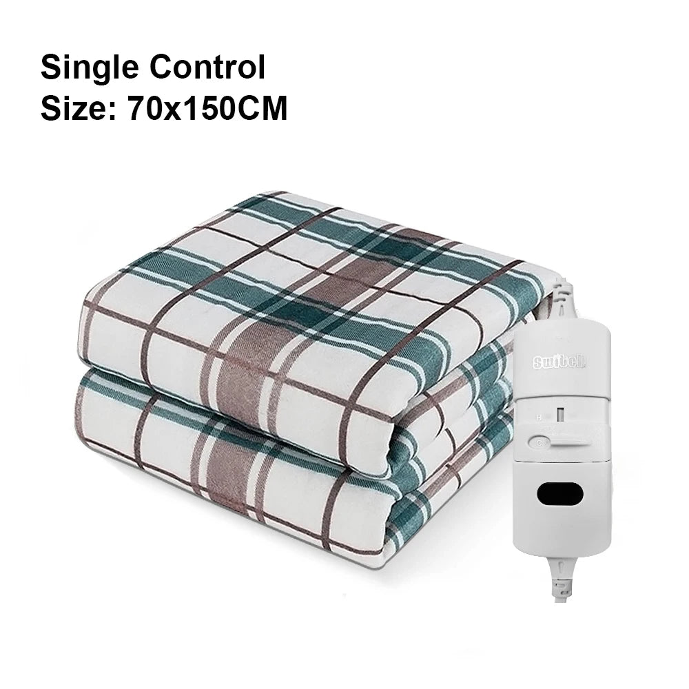 Electric Blanket 220V &ndash; Thermostat Control And Quick Heat 70x150cm Lattice / EU