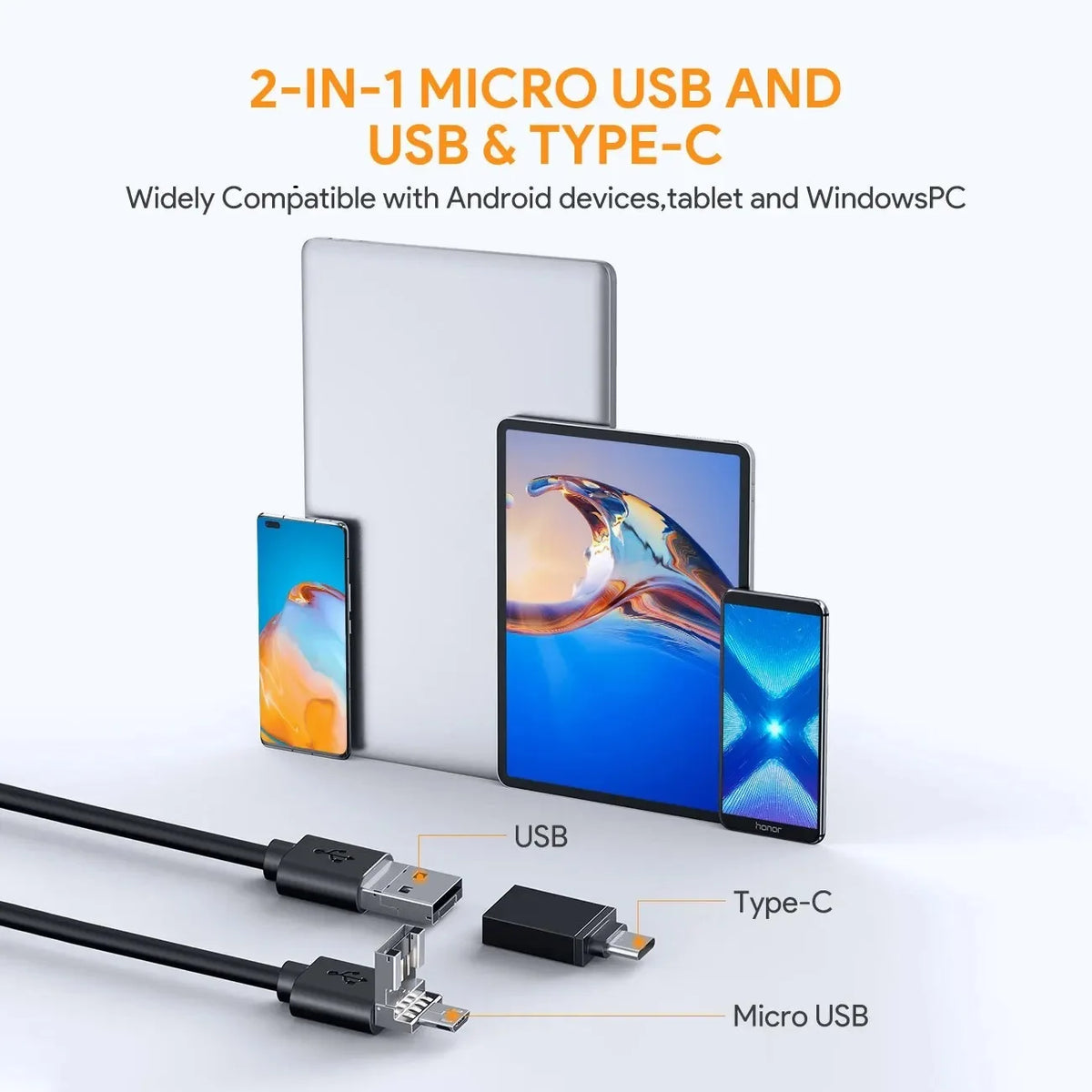 TESLONG NTG100 5mm Rifle Borescope Camera for 20+ Caliber