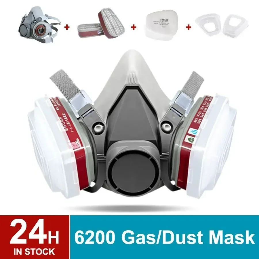 6200 Respirator Half Full Face Mask &ndash; Exceptional Protection Against Dust and Gases