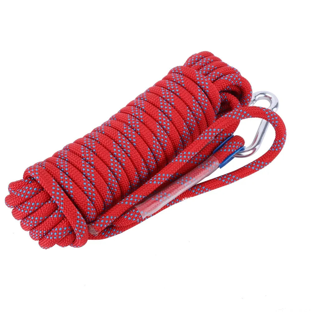 10mm Heavy Duty Paracord Panchute Corad Lanyard with Carabiner Climbing Rope Accessory