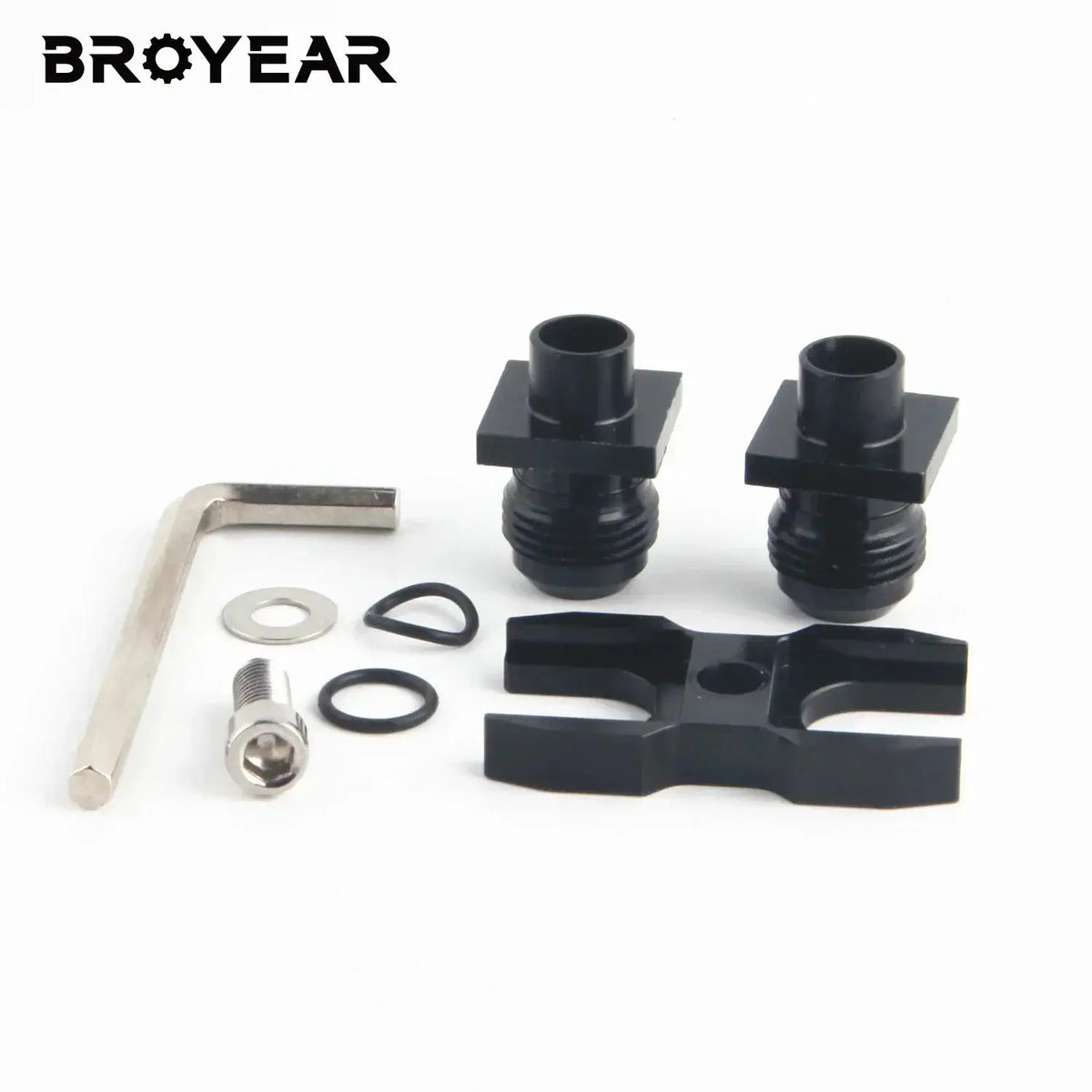 Aluminum AN10 Oil Cooler Adapter Kit for BMW E36 E46 E90 E92 335i M3 by InterCyprus Trading Ltd