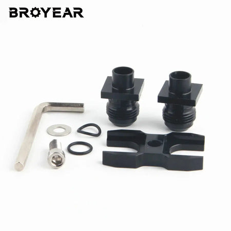 Aluminum AN10 Oil Cooler Adapter Kit for BMW E36 E46 E90 E92 335i M3 by InterCyprus Trading Ltd