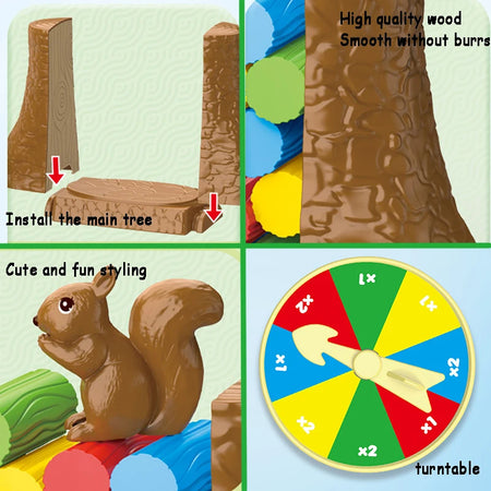 Brozebra Balance Tower &ndash; Family Table Toys Stacking Fun