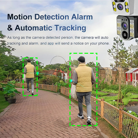 V380 Pro 8MP HD Solar Camera WIFI Smart Home Security Protection Home 360 Monitor 4K 4G SIM Card Outdoor with Battery 4G Network