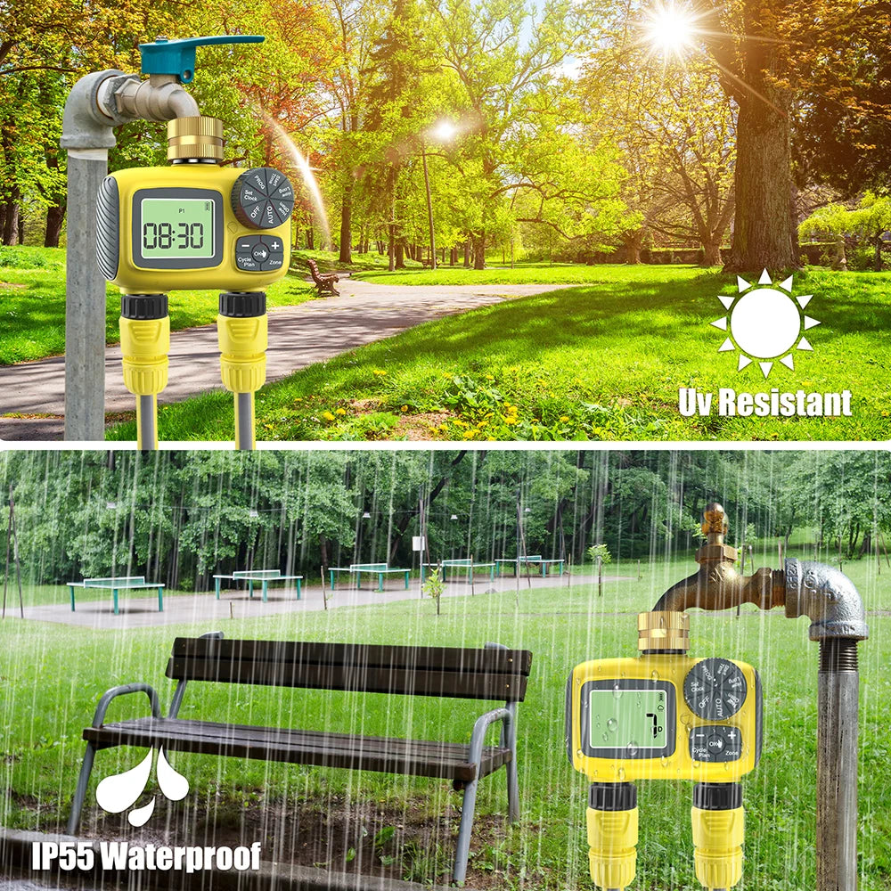 Smart Water Timer &ndash; LCD Display For Easy Scheduling