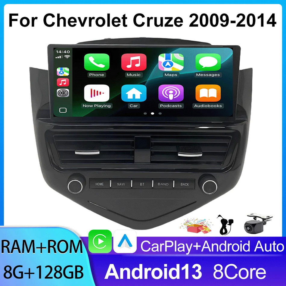 10.25 Двойной дин автомобильное радио для Chevrolet Cruze 2009-2014