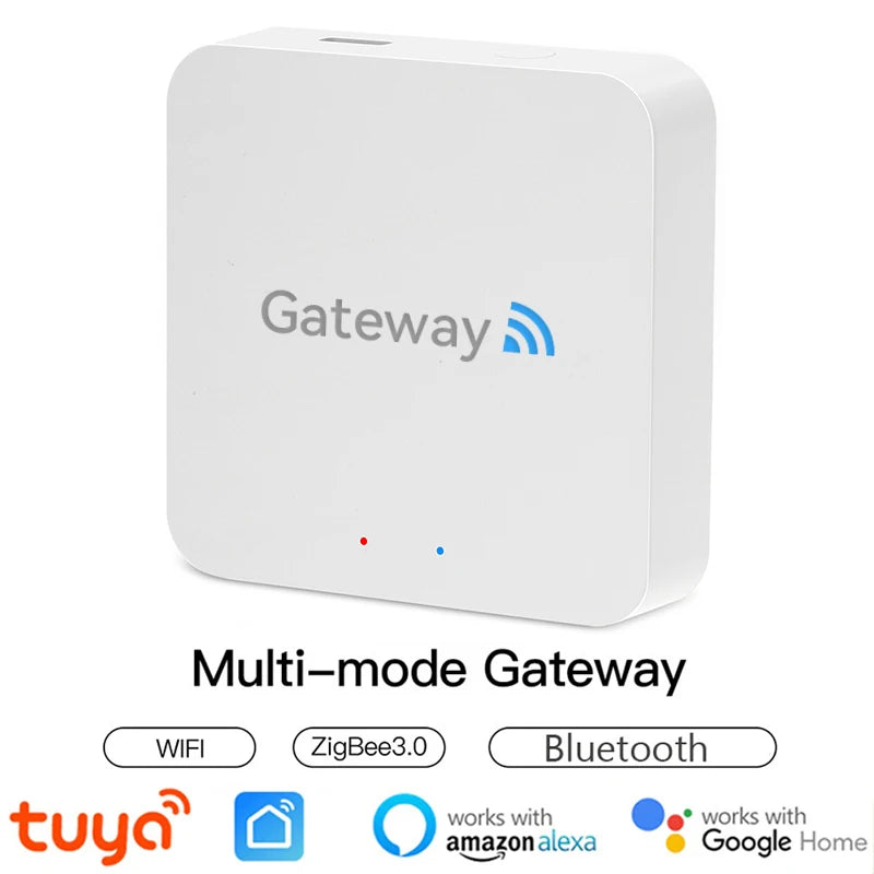 ZigBee Multi-Mode Gateway Hub s WiFi, Bluetooth Mesh, funguje s Alexou