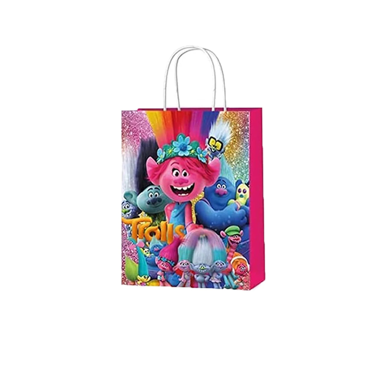 Trolls Candy Gift Handbag &ndash; Lovely Trolls Gift Bag Party