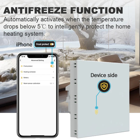 Smart Floor Heating Thermostat WiFi Tuya &ndash; Alexa Ready
