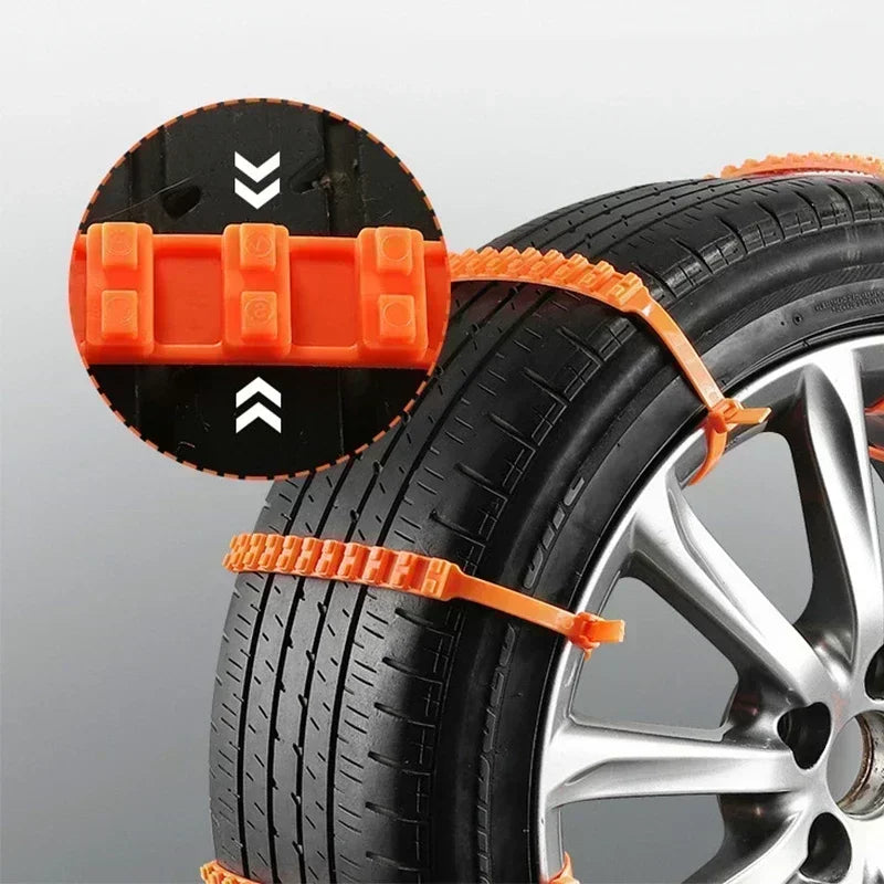 Disposable Anti Skid Straps For Tires &ndash; Winter Traction