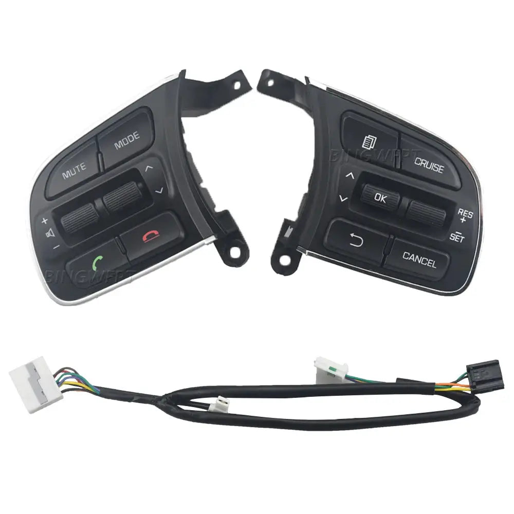 New Steering Wheel Switch Remote Telephone Cruise Control Buttons With Wire For KIA K5 2016-2018 OE. 96720-D6010 by InterCyprus Trading Ltd