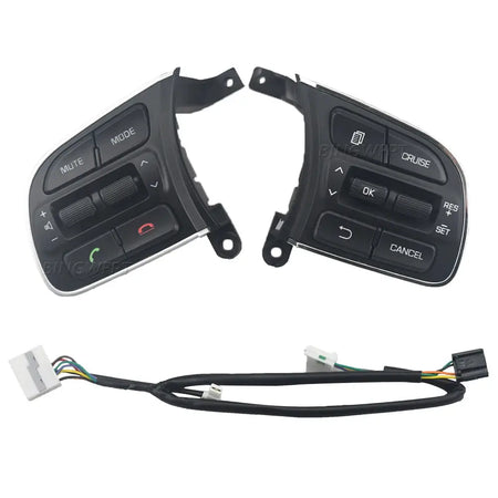New Steering Wheel Switch Remote Telephone Cruise Control Buttons With Wire For KIA K5 2016-2018 OE. 96720-D6010 by InterCyprus Trading Ltd