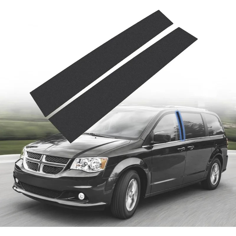 Kunststoff-Zierleisten für B-Säulen für Chrysler Town Country, Dodge Grand Caravan, 2er-Pack
