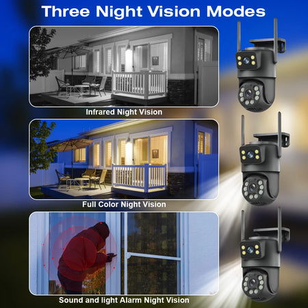 8MP AI PTZ WiFi Camera