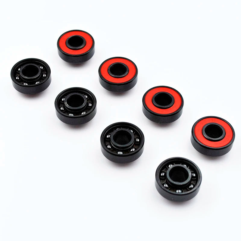 608 2RS Black Ceramic Ball Bearing 8x22x7mm &ndash; Low Noise