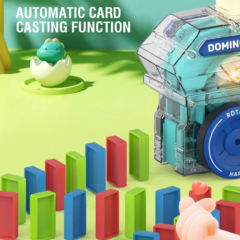 Domino Laying Train Set &ndash; Creative Educational Fun for Kids