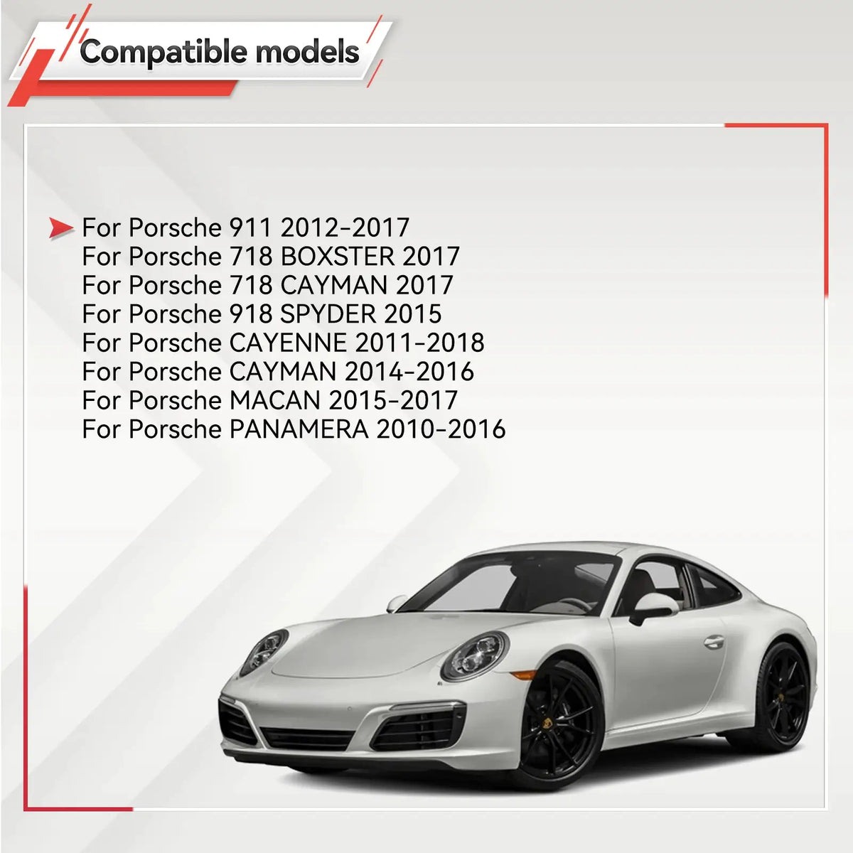 Passenger Side Electric Window Switch 7PP959855C For Porsche Cayenne Macan Panamera 911 918 Boxster 7PP959855B by InterCyprus Trading Ltd