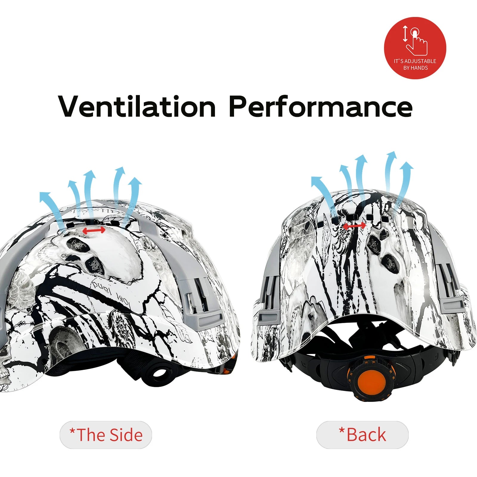 H1X Construction Safety Helmet - Adjustable Ventilation