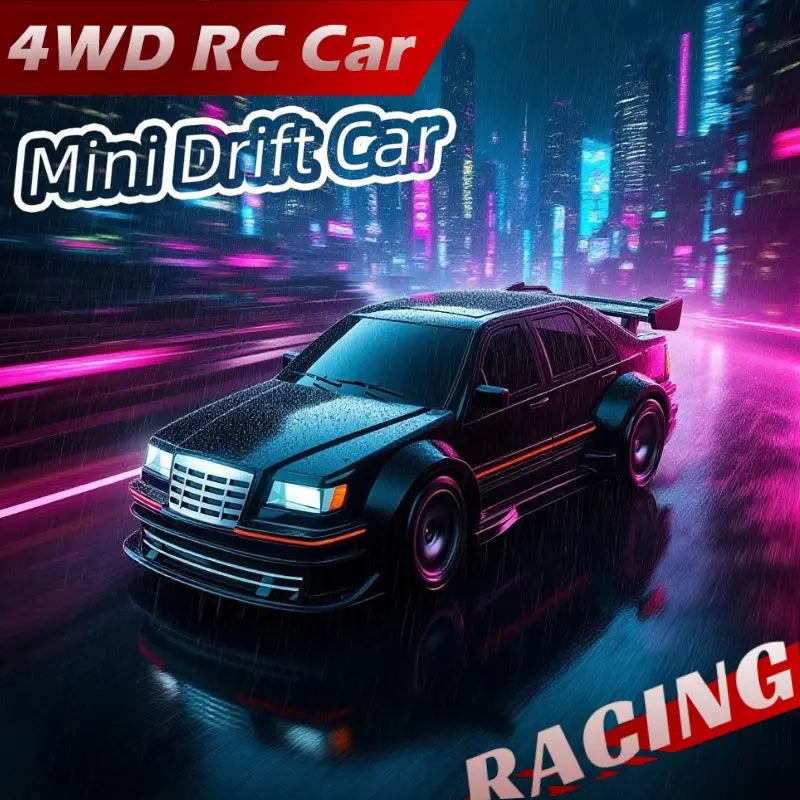 High Speed Drift RC Car, One Forty Third Scale, Two Point Four G, Four Wheel Drive Remote Control Mini Racing Model