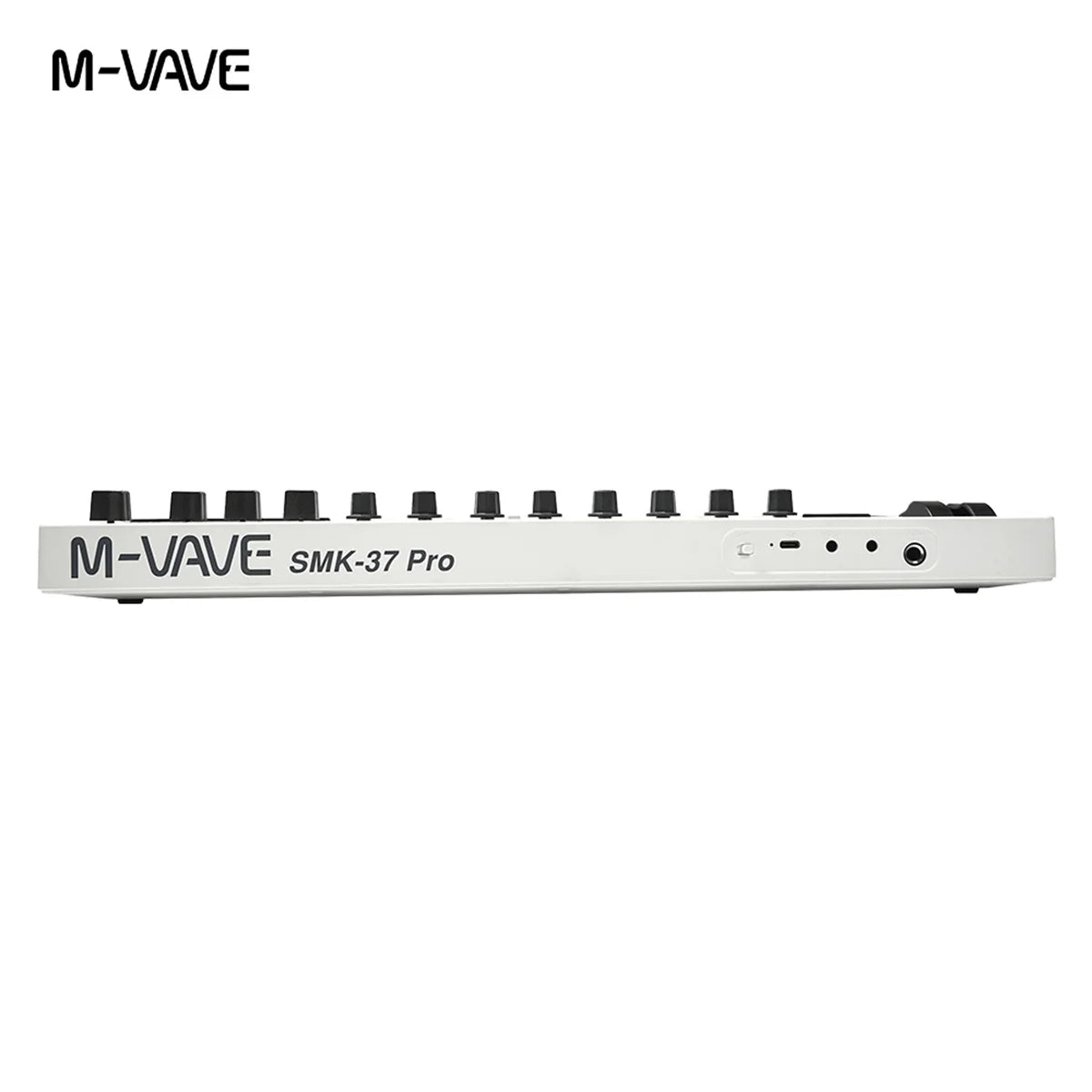 Controlador MIDI M-VAVE SMK-37 PRO Teclado 16 Pads RGB 8 Perillas