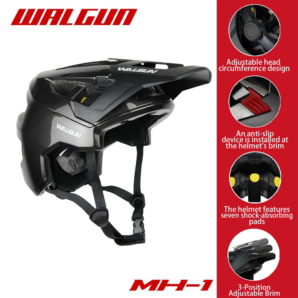 Κράνος Ποδηλάτου WALGUN για MTB Mountain Off-Road, 8-Vent EPS Safety