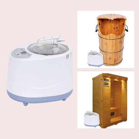 3L Sauna Steamer Pot &ndash; Portable Spa Steam With Timer