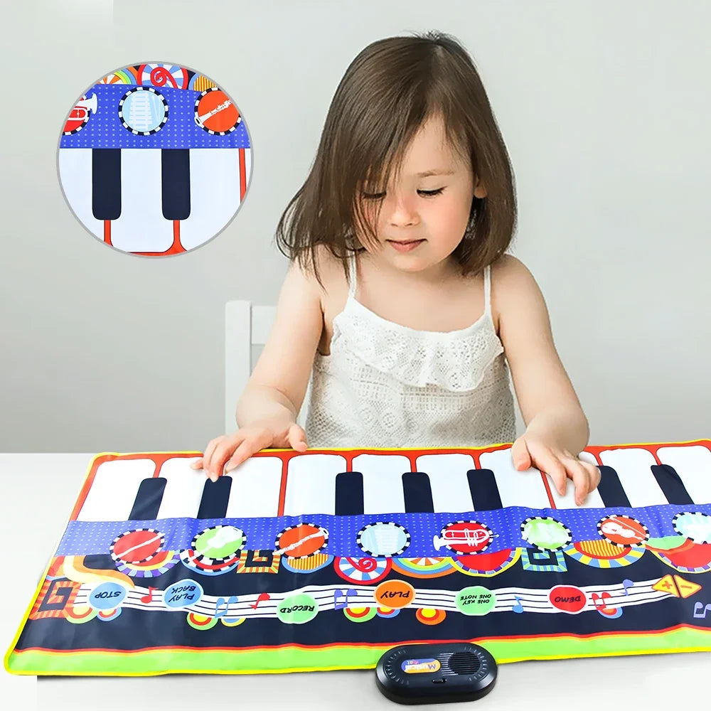 Musical Piano Mat 135x59cm &ndash; Interactive Dance and Learning Experience