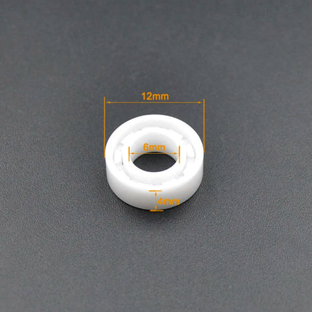 Ceramic Bearing Fishing Reels &ndash; Ultra Lightweight Bearings MR126CE 6X12X4mm / CHINA / 1Pc