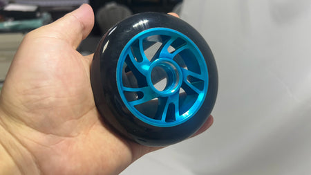 LHJ100 Skateboard Wheels &ndash; High Resilience and Silent Ride DEEP BLUE
