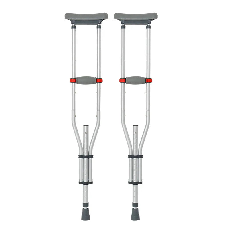Boxym Aluminum Alloy Detachable Crutches &ndash; Lightweight and Adjustable Mobility Aid