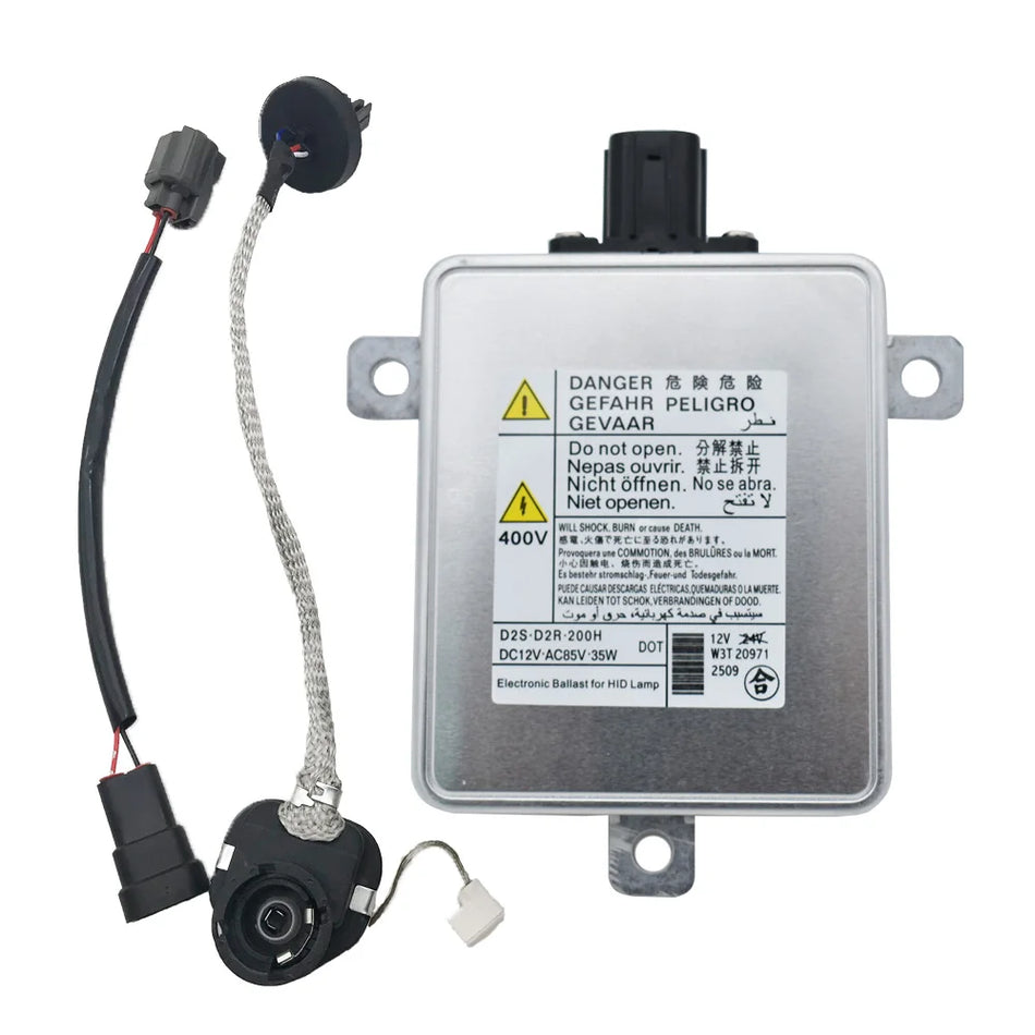 Balastro de Faróis HID Xenon com Ignitor e Cabo de Alimentação para Acura