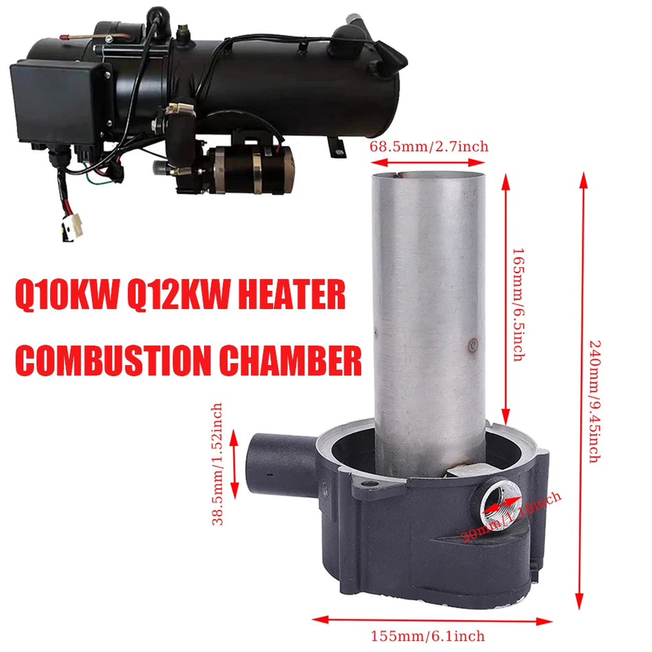 Diesel Parkeringsvärmare Brännare Med Packning För Lastbilar, 10kW/12kW