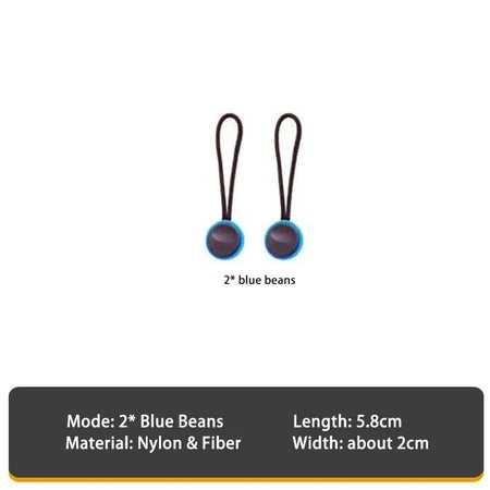 Quick Release Camera Buckle for Shoulder &amp; Wrist Straps - Compatible with Sony, Canon, Nikon 2x Blue Bean