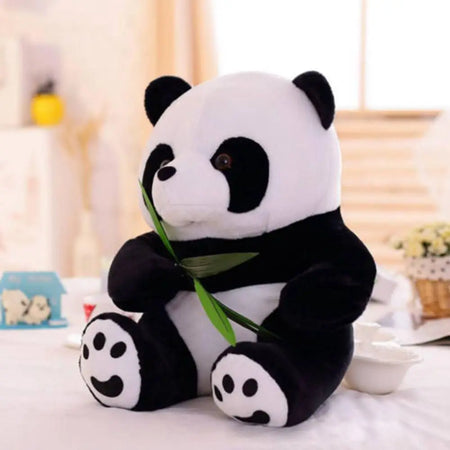 Super Cute Kneeling and Sitting Plush Panda Toy