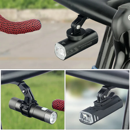 Bicycle Computer Headlight Extension Stand &ndash; Premium Aluminum Alloy Construction