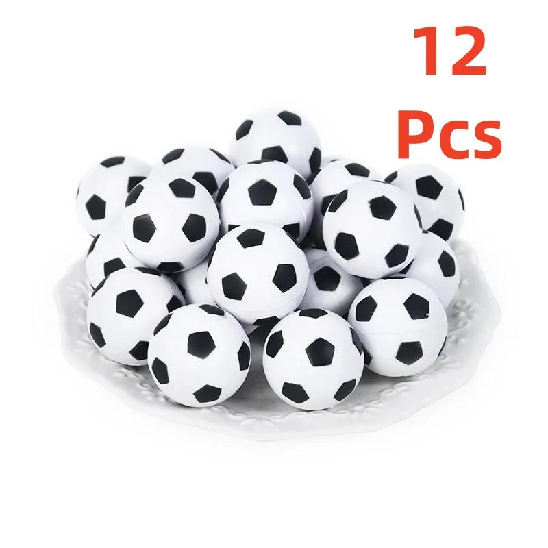 Mini Sports Balls Party Favors - Stress Relief Foam Toys for Kids 12Pcs