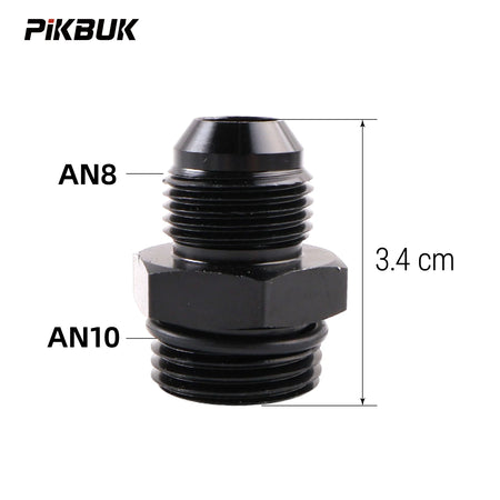 Aluminum Alloy AN4 AN6 AN8 AN10 AN12 Fuel Hose Adapter For Oil Cooler by InterCyprus Trading Ltd