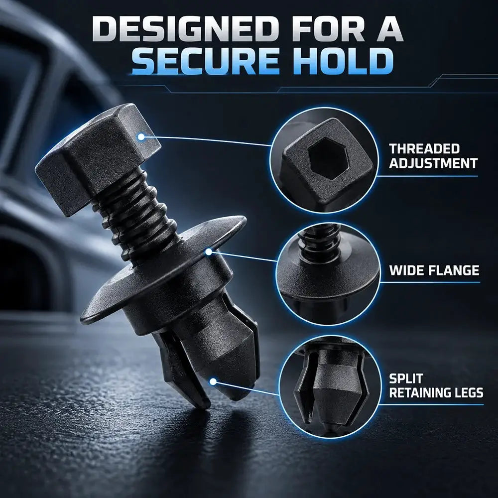 10 Pack 3C0853934 Push Rivet Clips for VW Passat Audi Q5 by InterCyprus Trading Ltd