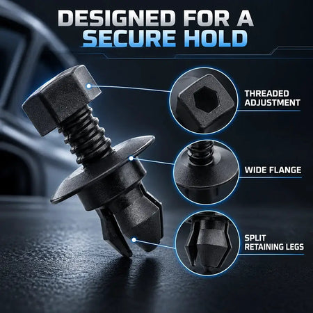 10 Pack 3C0853934 Push Rivet Clips for VW Passat Audi Q5 by InterCyprus Trading Ltd