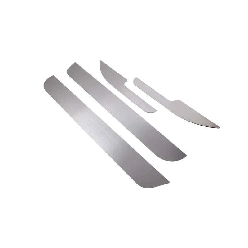 Rustfrit sølv dørbeskyttelsespanel til 2003 til 2007 Hummer H2