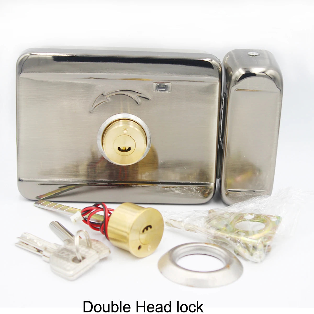 DC12V Silent Intelligent Electric Lock &ndash; Silent Operation double head