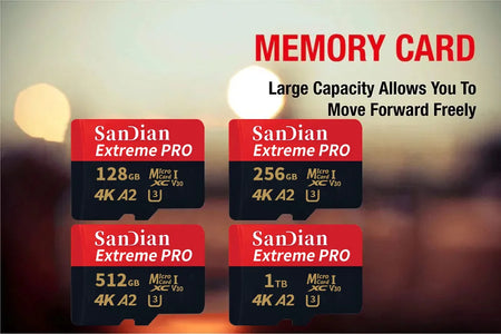 Micro TF SD Card 512GB &ndash; High Speed Class 10 U3 4K Performance