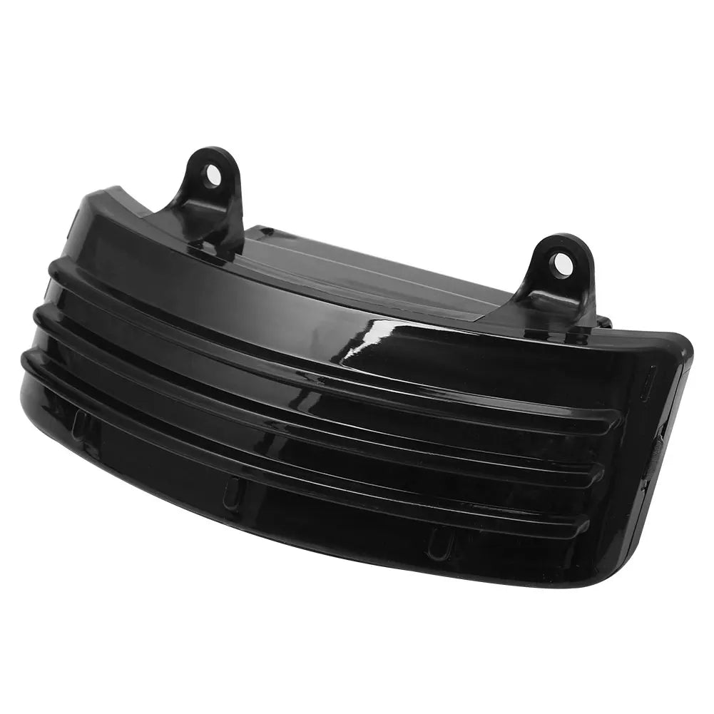 Motorcycle Smoke Tri-Bar LED Rear Tail Light &ndash; Stylish Design and Easy Installation