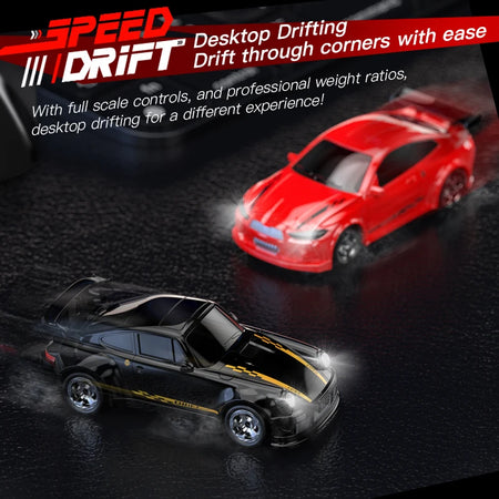 Teranty KF20 1:64 Scale Drift RC Car - Remote-Controlled Four-Wheel Racer