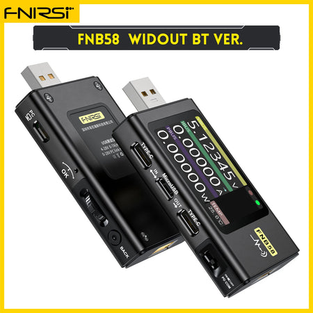 FNIRSI-FNB58 Digital Voltmeter Ammeter &ndash; Fast Type-C Charge Detection FNB58