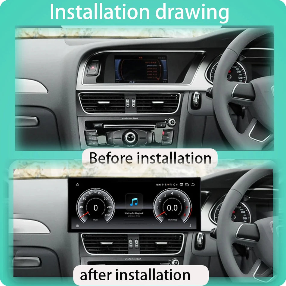 Radio GPS Android 16 do Audi A4 B8 A5 z Carplay DSP