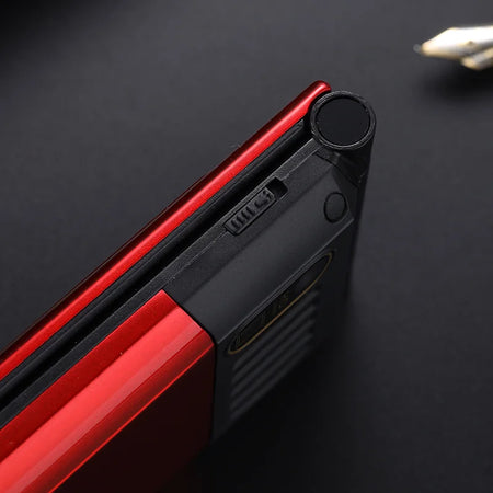 Unlocked 2G Dual Screen Flip Senior Phone &ndash; SOS Call Button