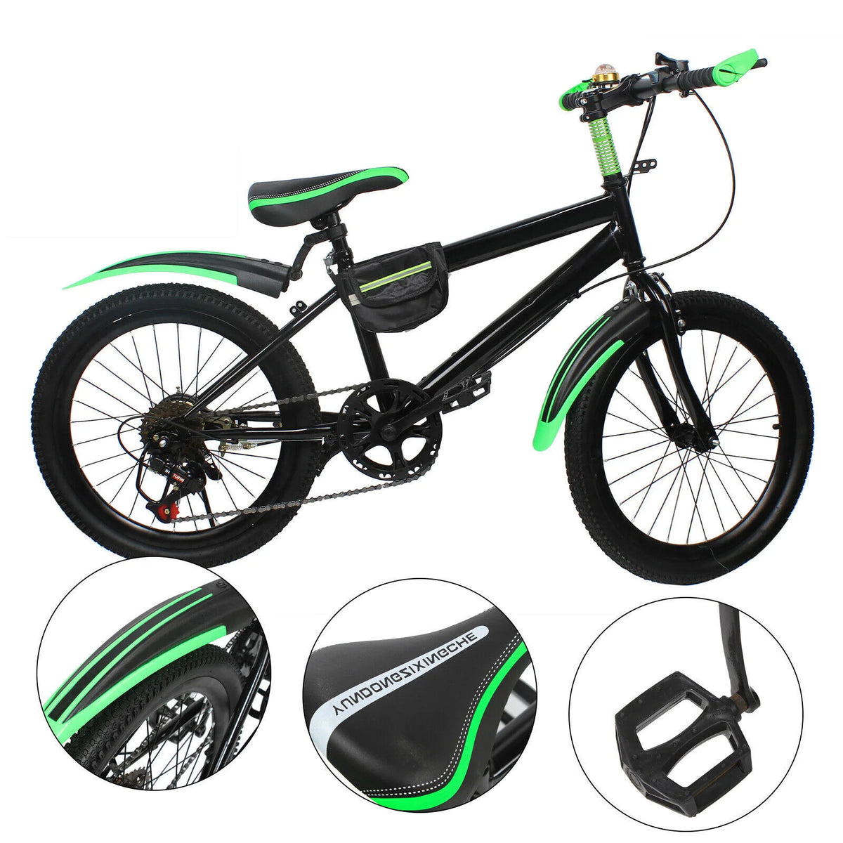 20 Inch Mountain Bike Kids Bicycle &ndash; Dual Disc Brakes