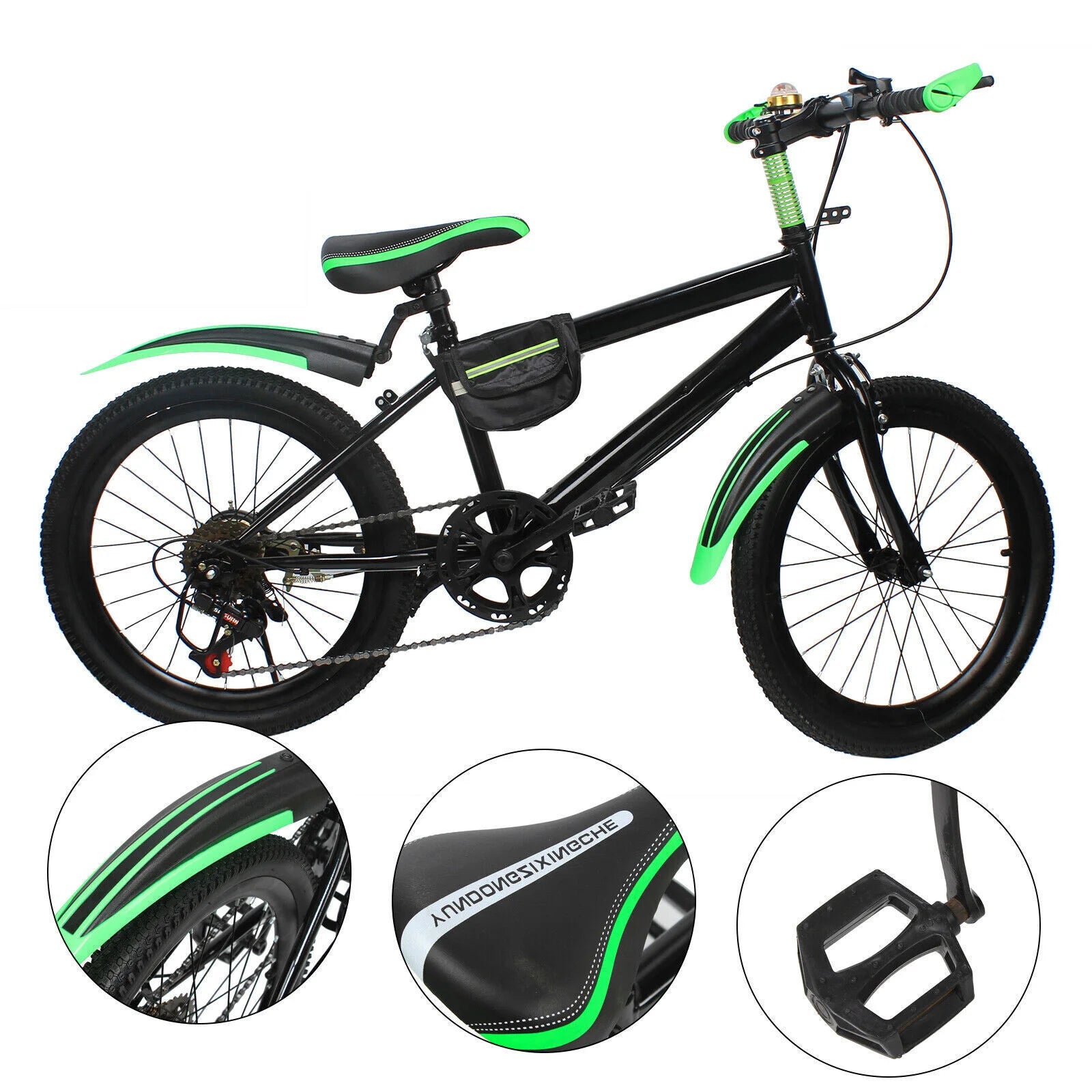 20 Inch Mountain Bike Kids Bicycle &ndash; Dual Disc Brakes